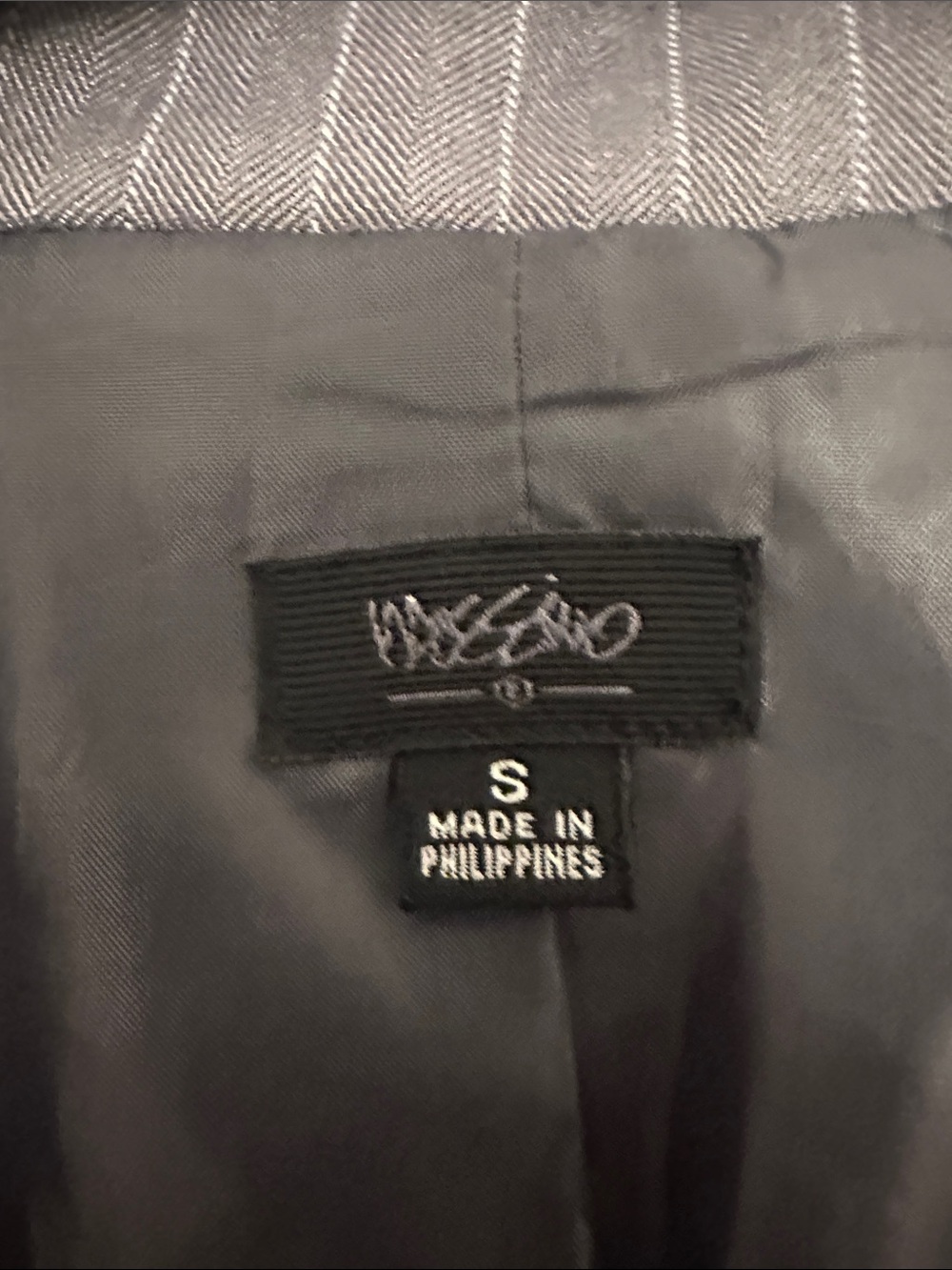 Women’s Gray Pinstripe Sleeveless Blazer Vest - Picture 2 of 8
